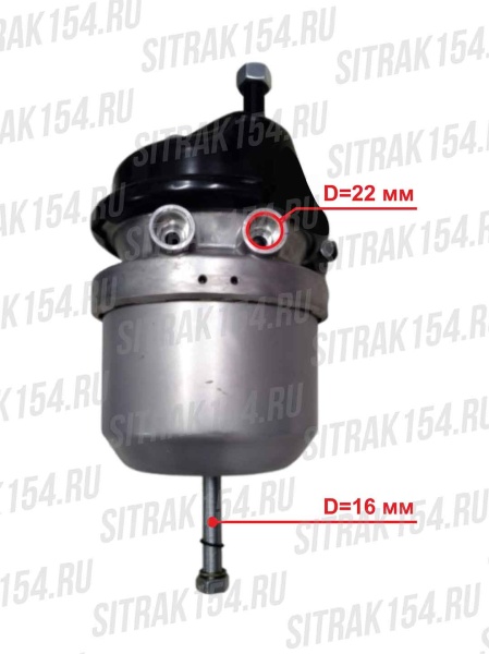 Камера тормозная задняя правая MCP16 HOWO T5G/C7H 812W50410-6885 (25454)