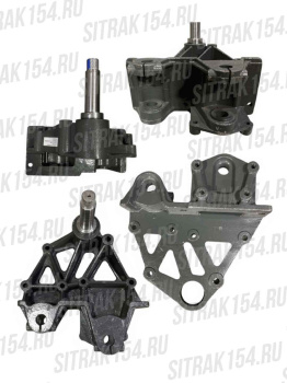Кронштейн рессор и рычага (маятника) левый HOWO T5G/SITRAK C7H 8x4 (545281) AZ9731520081