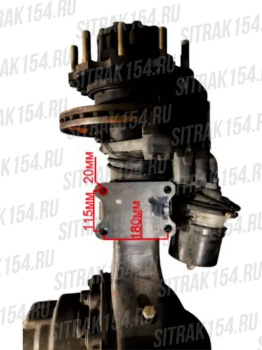 SITRAK154-Мост-задний-в-сборе-Shacman-X6000-(540265)-DZ9X189390265-03